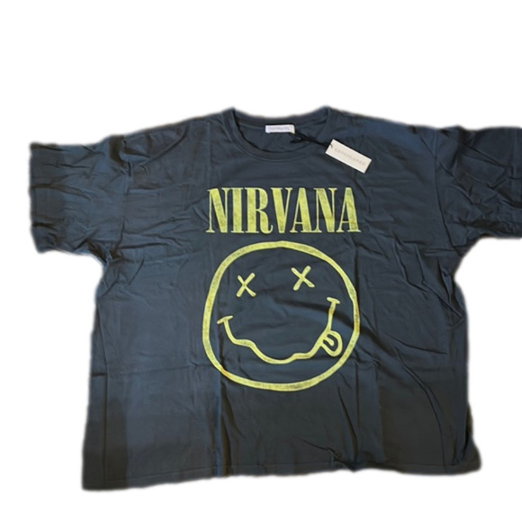 Daydreamer Tops - Daydreamer Nirvana Smiley Face Tee Size 3X